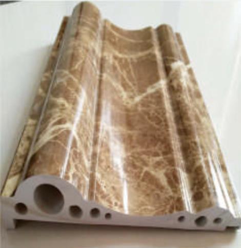 仿大理石電梯門套石塑線條的安裝方法